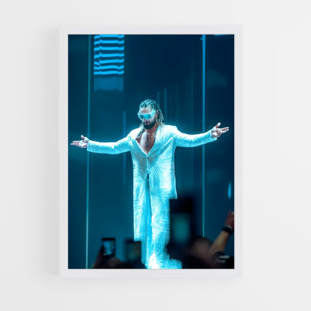 ap-seth rollins-1 cadre Blanc