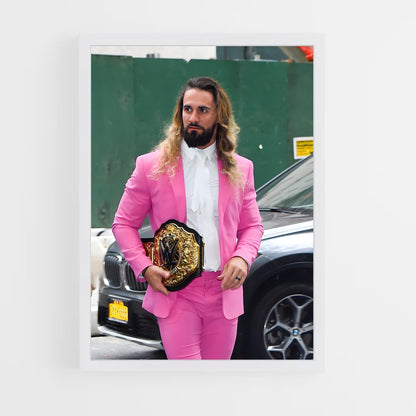 ap-seth rollins-7 cadre Blanc