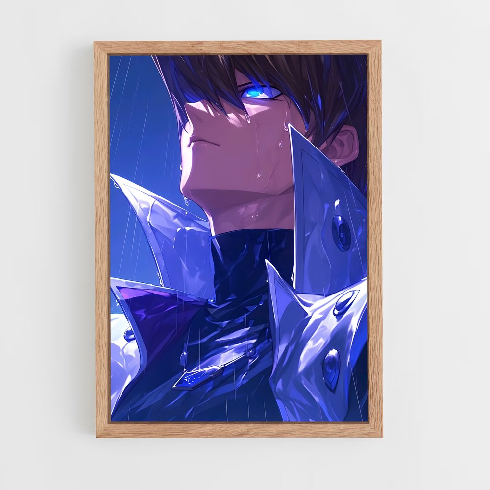 ap-seto kaiba-4 cadre Bois clair