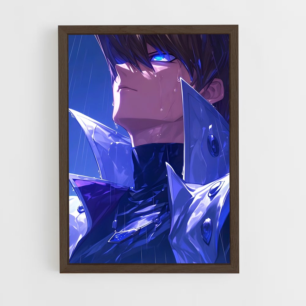 ap-seto kaiba-4 cadre Bois foncé