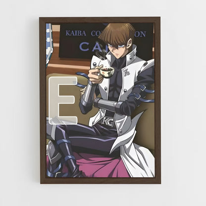 ap-seto kaiba-5 cadre Bois foncé