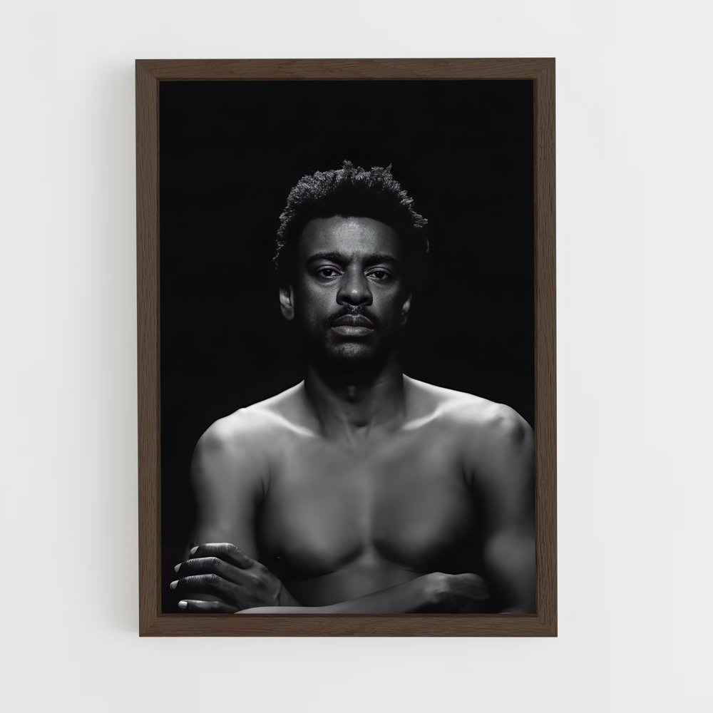 ap-seu jorge-1 cadre Bois foncé