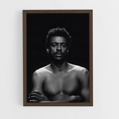 ap-seu jorge-1 cadre Bois foncé