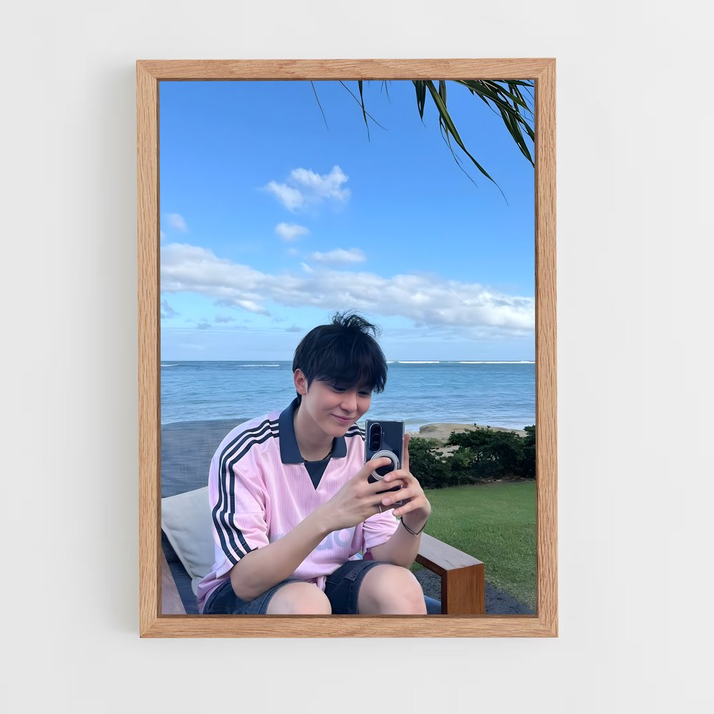 ap-seungkwan-2 cadre Bois clair