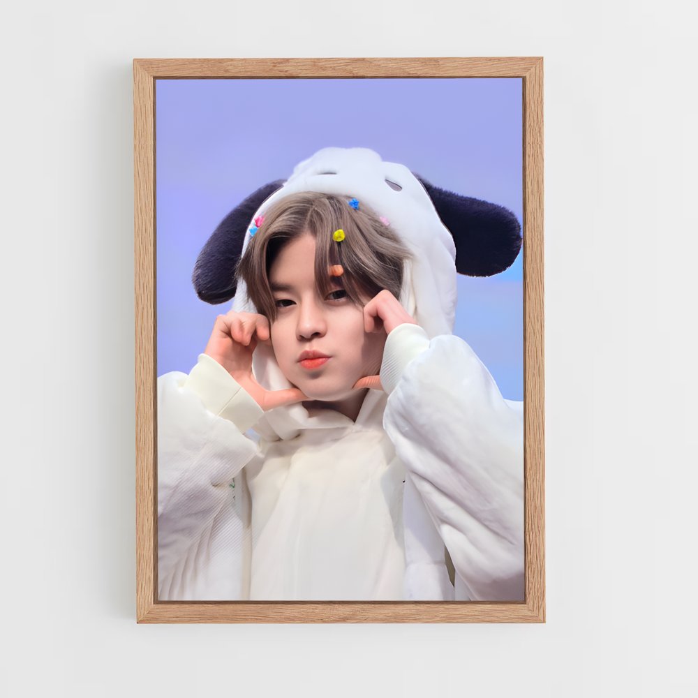 ap-seungmin-2 cadre Bois clair