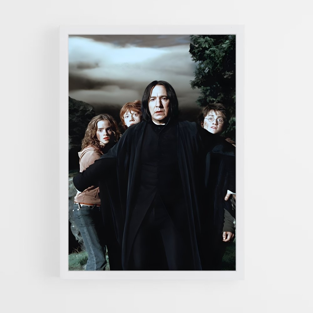 ap-severus snape-2 cadre Blanc