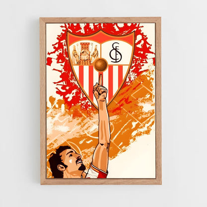 ap-sevilla fc-10 cadre Bois clair