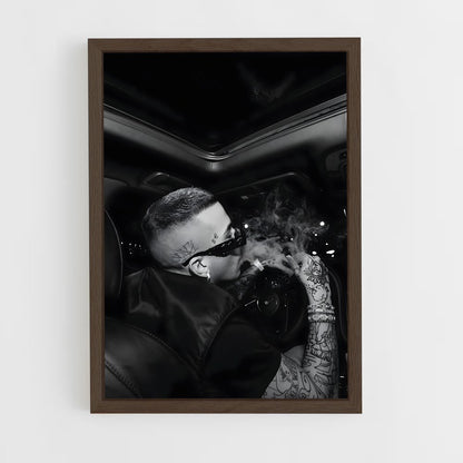 ap-sfera ebbasta-6 cadre Bois foncé