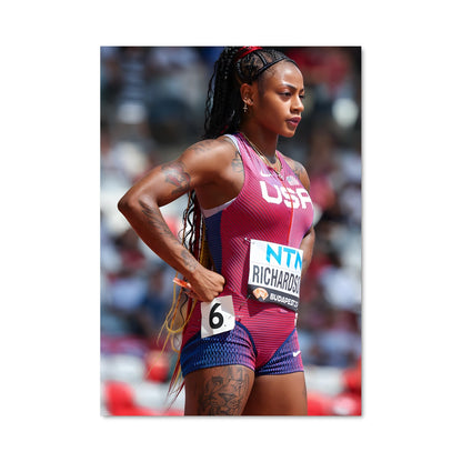 Poster Sha'carri richardson 64624