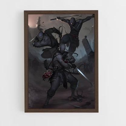 ap-shadow warrior-1 cadre Bois foncé