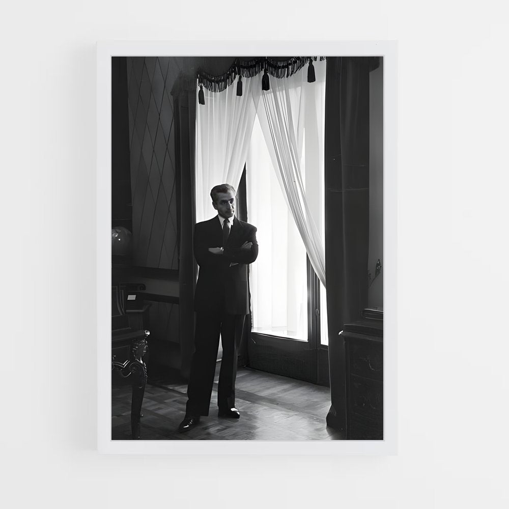 ap-shah mohammad reza pahlavi-3 cadre Blanc