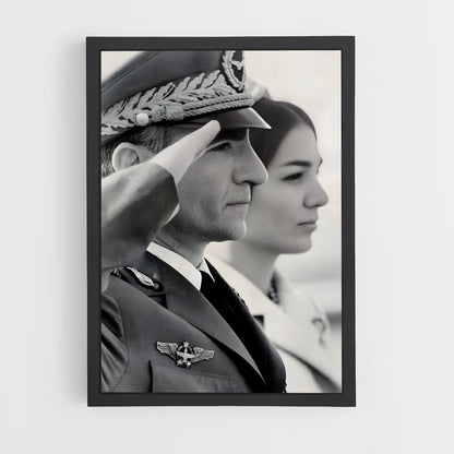 ap-shah mohammad reza pahlavi-6 cadre Noir
