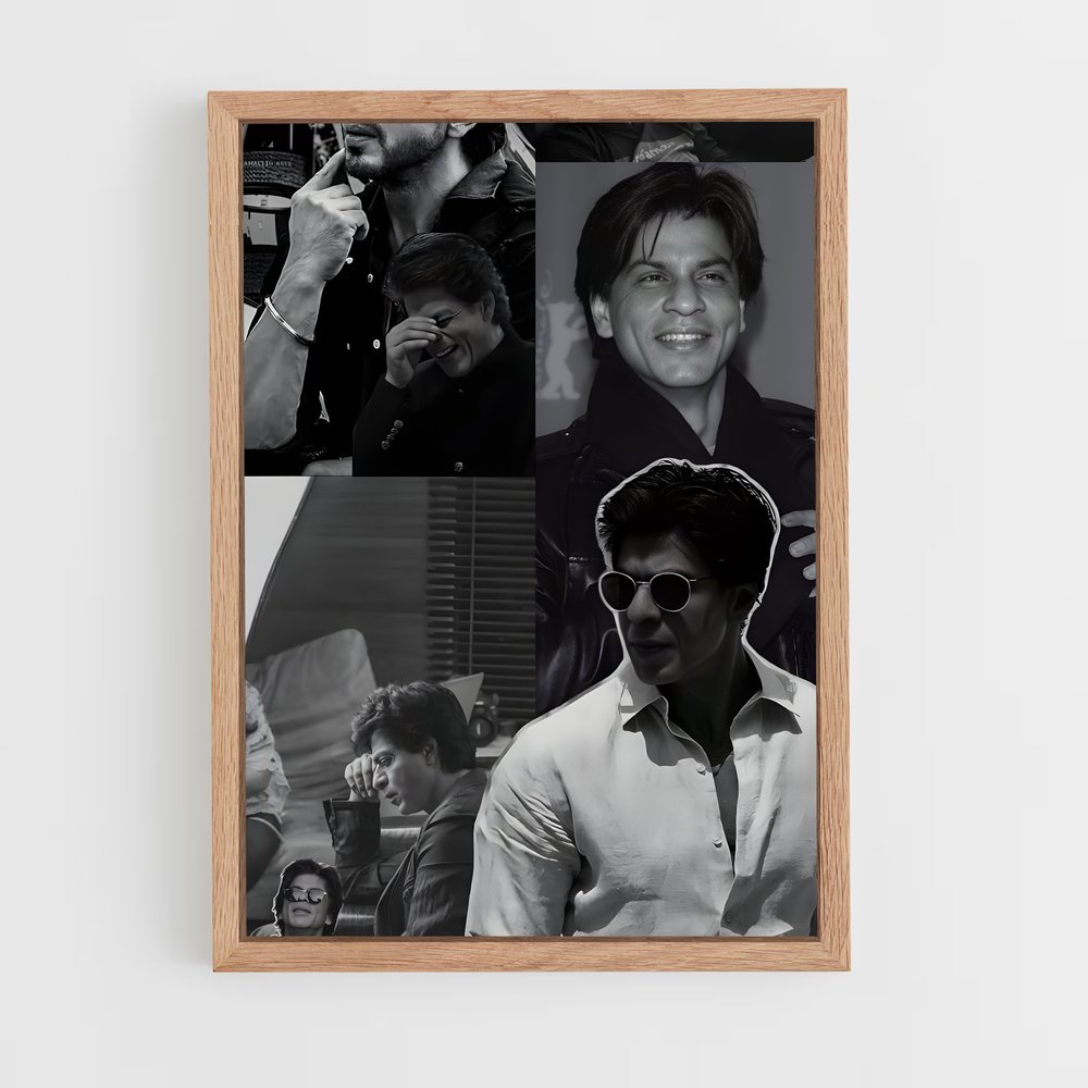 ap-shah rukh khan-10 cadre Bois clair