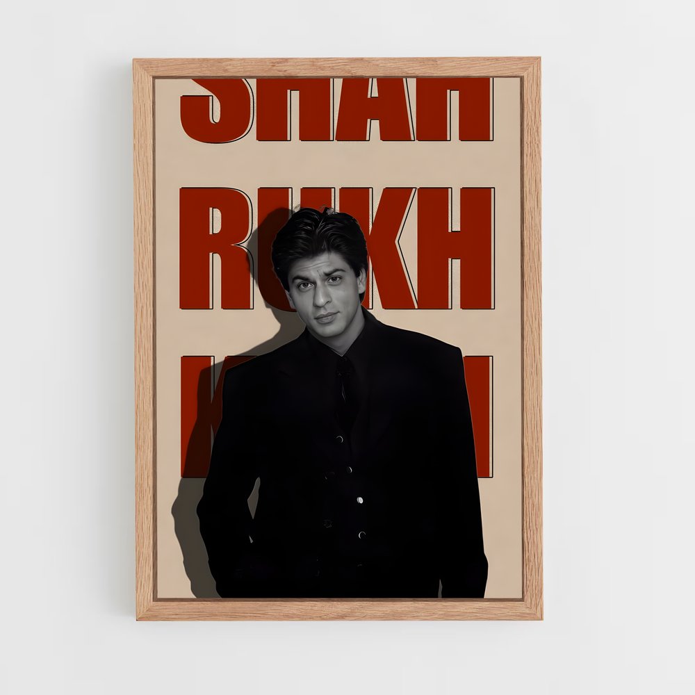 ap-shah rukh khan-2 cadre Bois clair