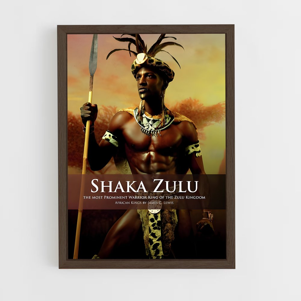 ap-shaka zulu-4 cadre Bois foncé