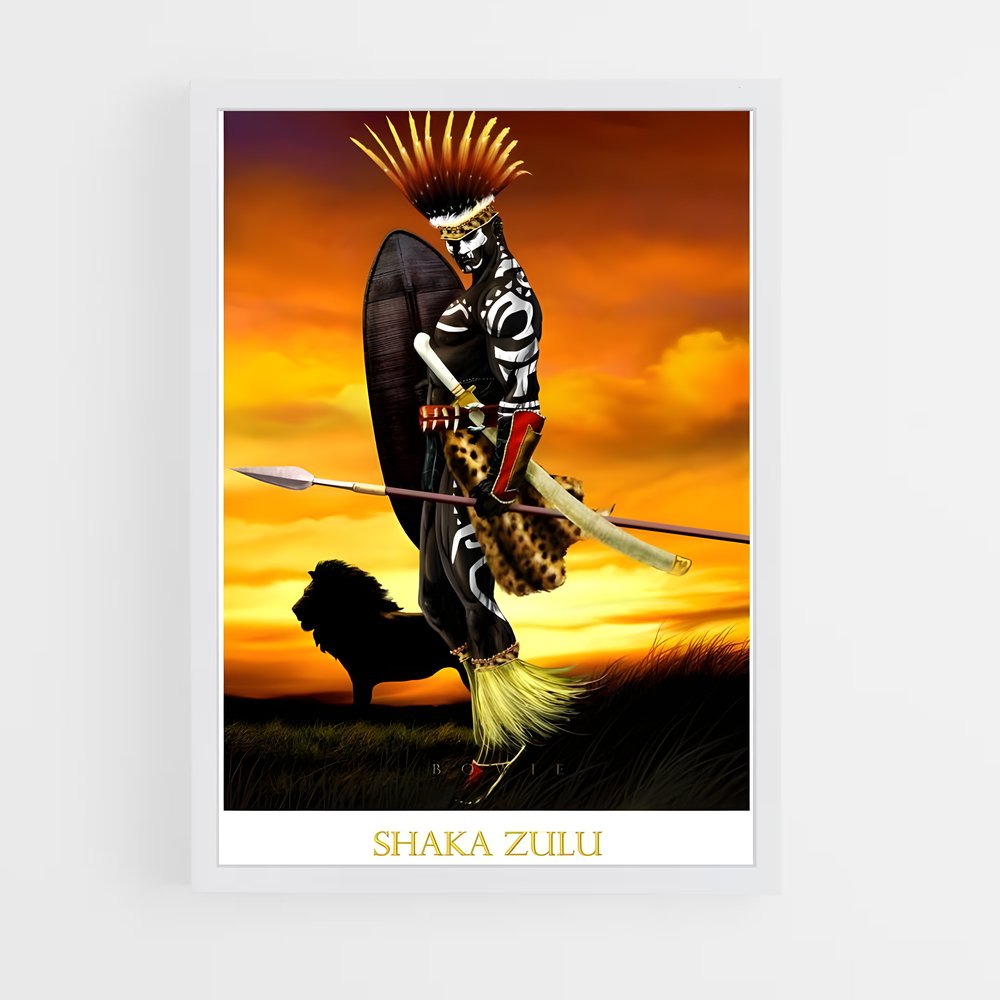 ap-shaka zulu-5 cadre Blanc
