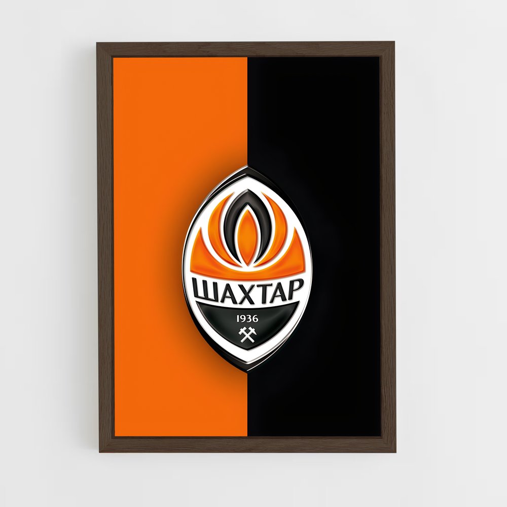ap-shakhtar donetsk-1 cadre Bois foncé