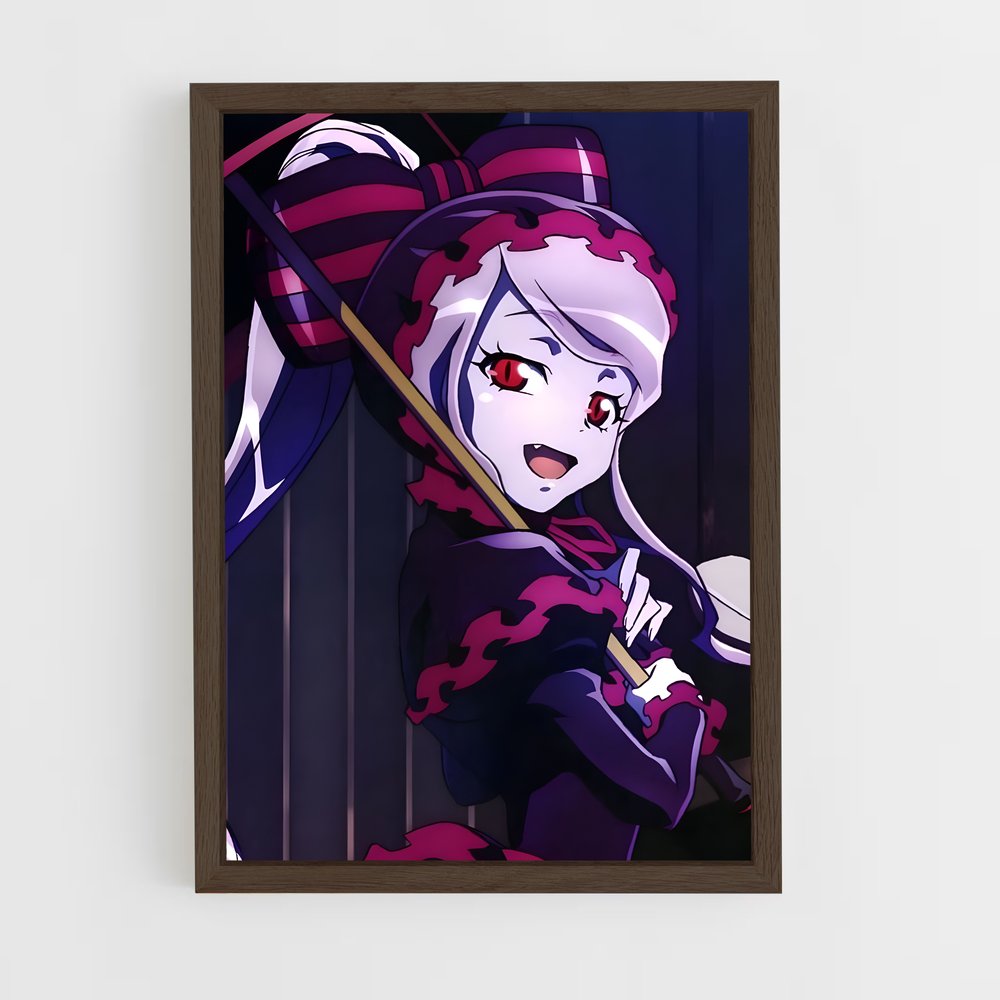 ap-shalltear bloodfallen-3 cadre Bois foncé