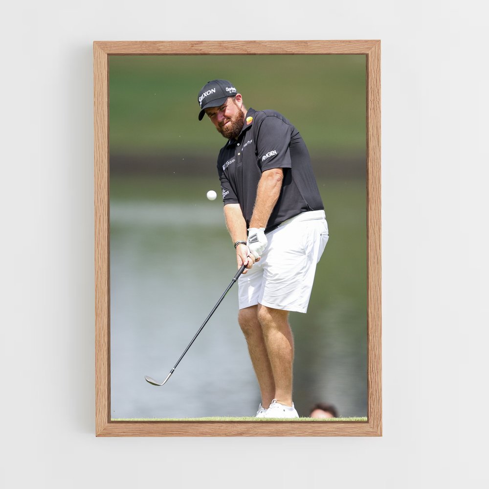 ap-shane lowry-3 cadre Bois clair