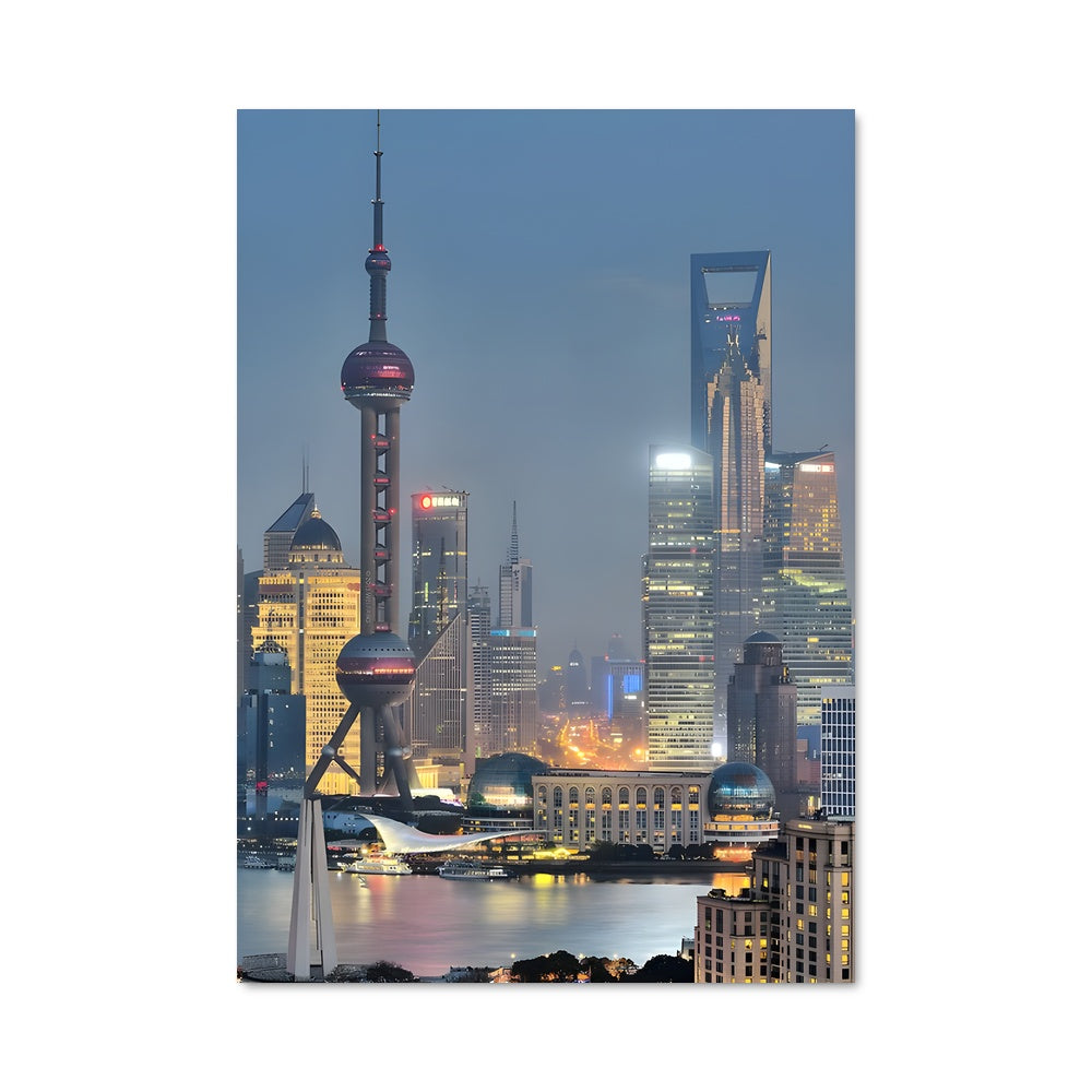 Poster Shanghai Éblouissant