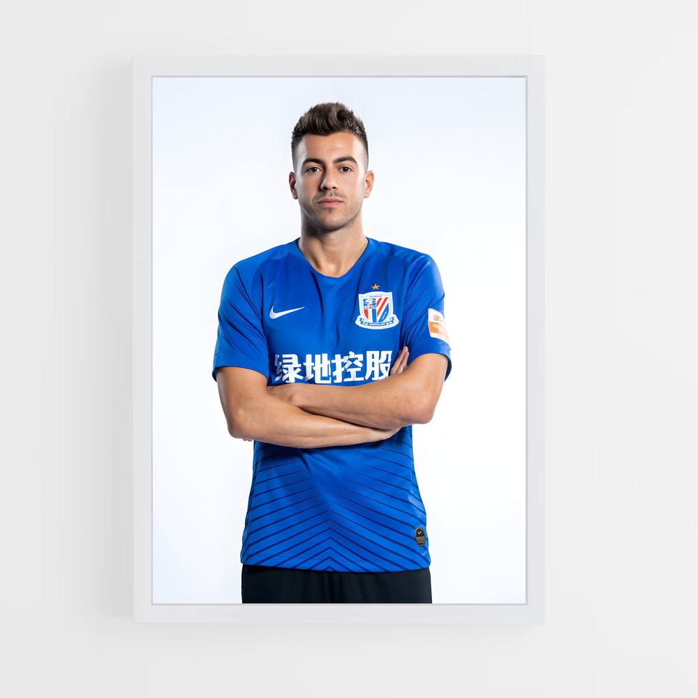ap-shanghai greenland shenhua fc-1 cadre Blanc