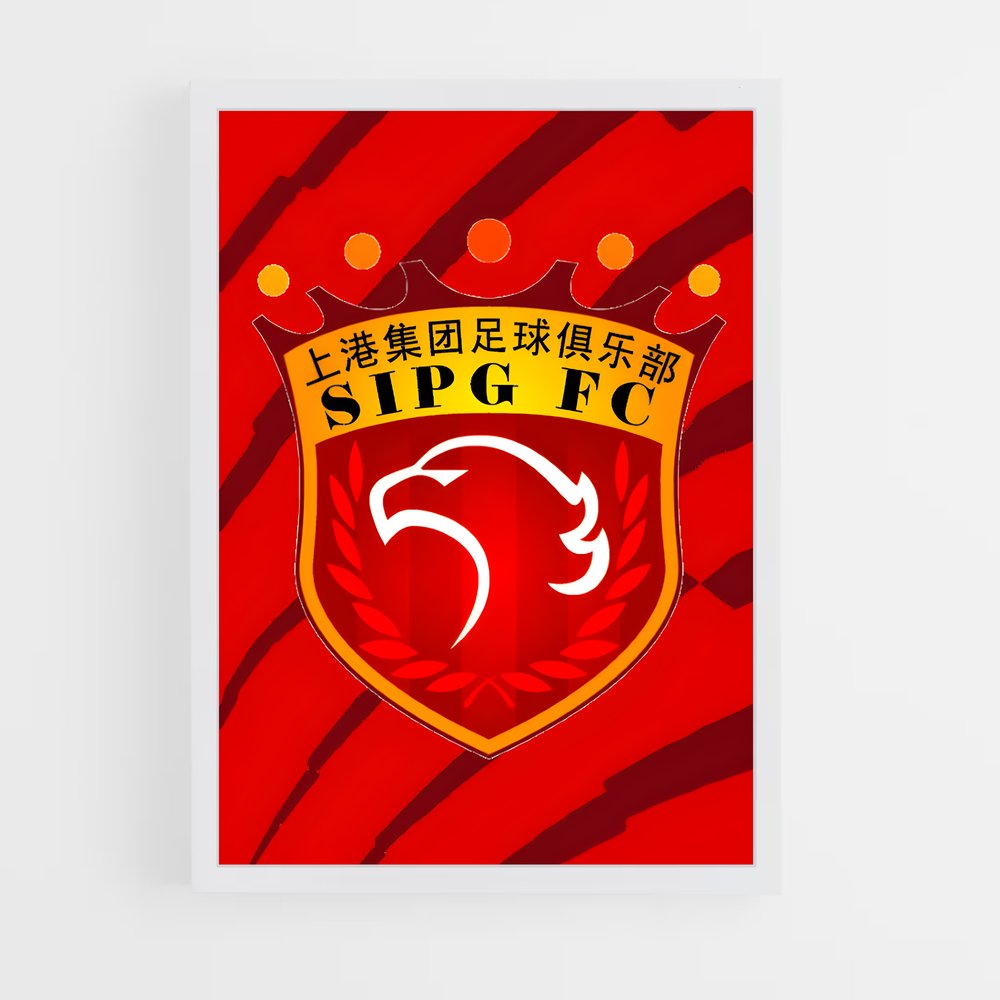 ap-shanghai sipg fc-1 cadre Blanc