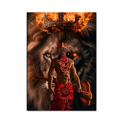 Poster Roi de la Savane
