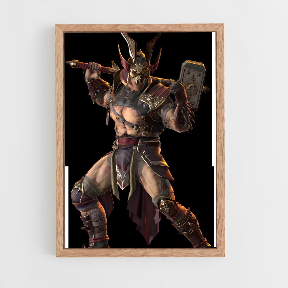 ap-shao kahn-4 cadre Bois clair