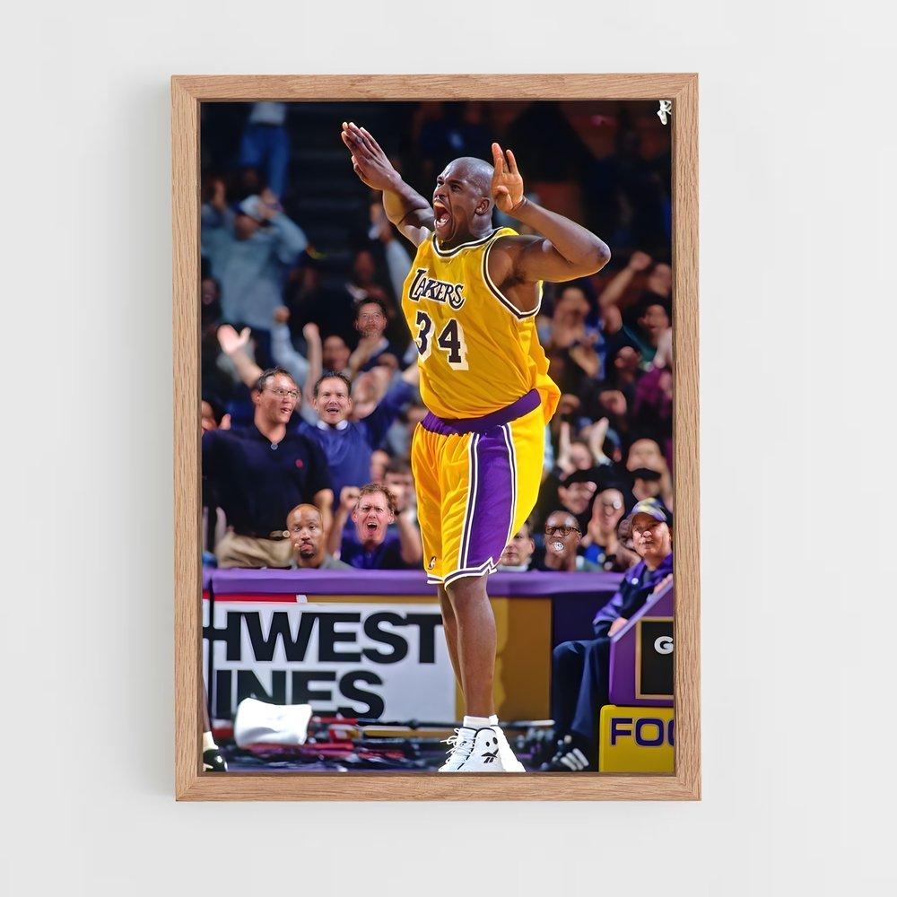 ap-shaquille o'neal-7 cadre Bois clair