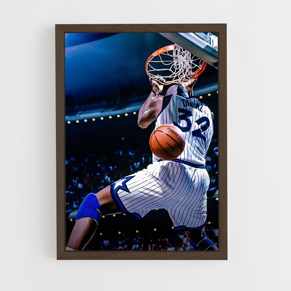 ap-shaquille o'neal-8 cadre Bois foncé