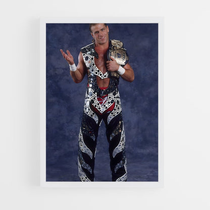 ap-shawn michaels-2 cadre Blanc