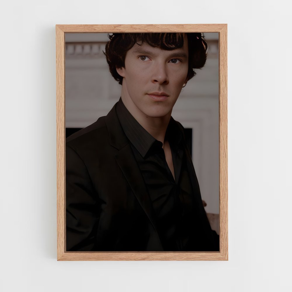 ap-sherlock holmes-3 cadre Bois clair