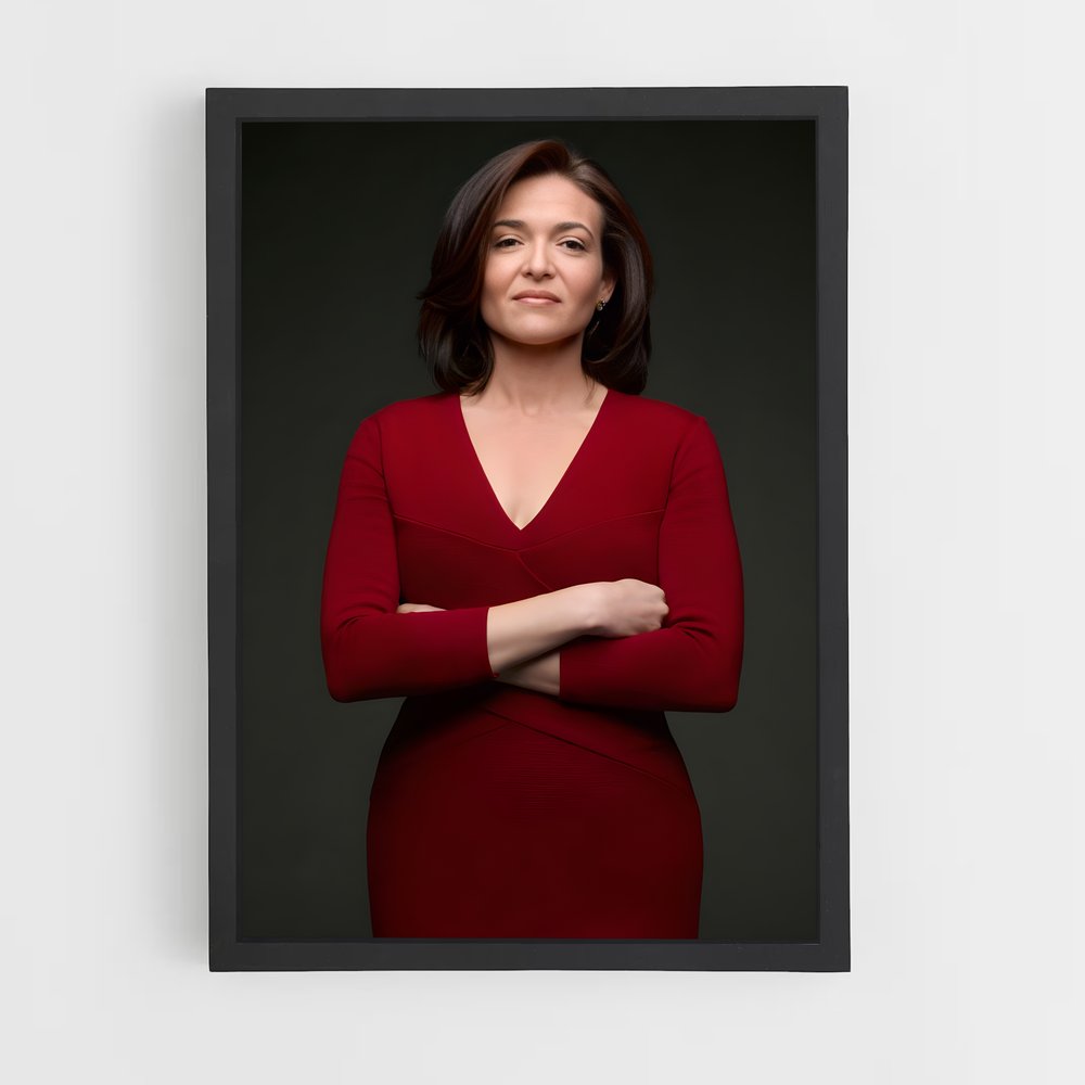 ap-sheryl sandberg-1 cadre Noir