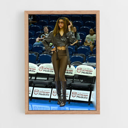 ap-sheryl swoopes-2 cadre Bois clair
