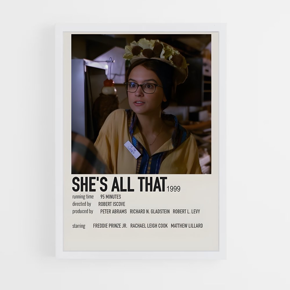ap-shes all that-1 cadre Blanc