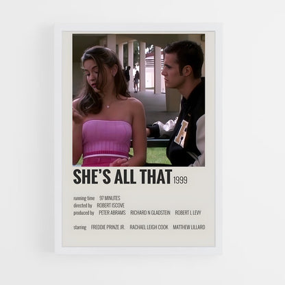 ap-shes all that-5 cadre Blanc