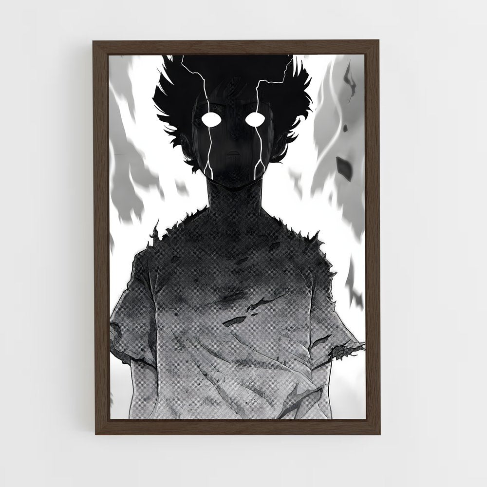 ap-shigeo kageyama-4 cadre Bois foncé