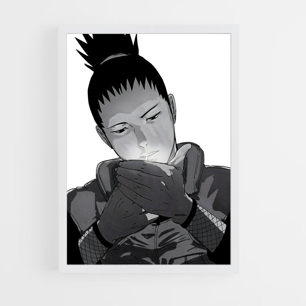 ap-shikamaru nara-2 cadre Blanc
