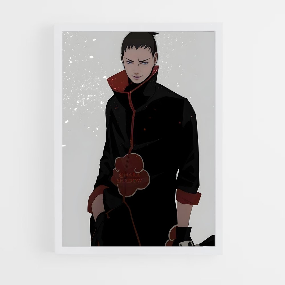 ap-shikamaru nara-6 cadre Blanc