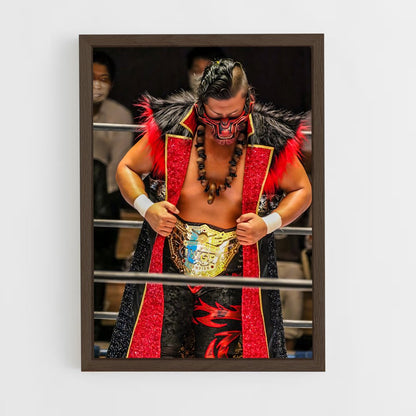 ap-shingo takagi-5 cadre Bois foncé