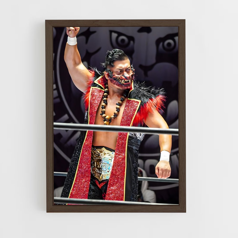 ap-shingo takagi-6 cadre Bois foncé