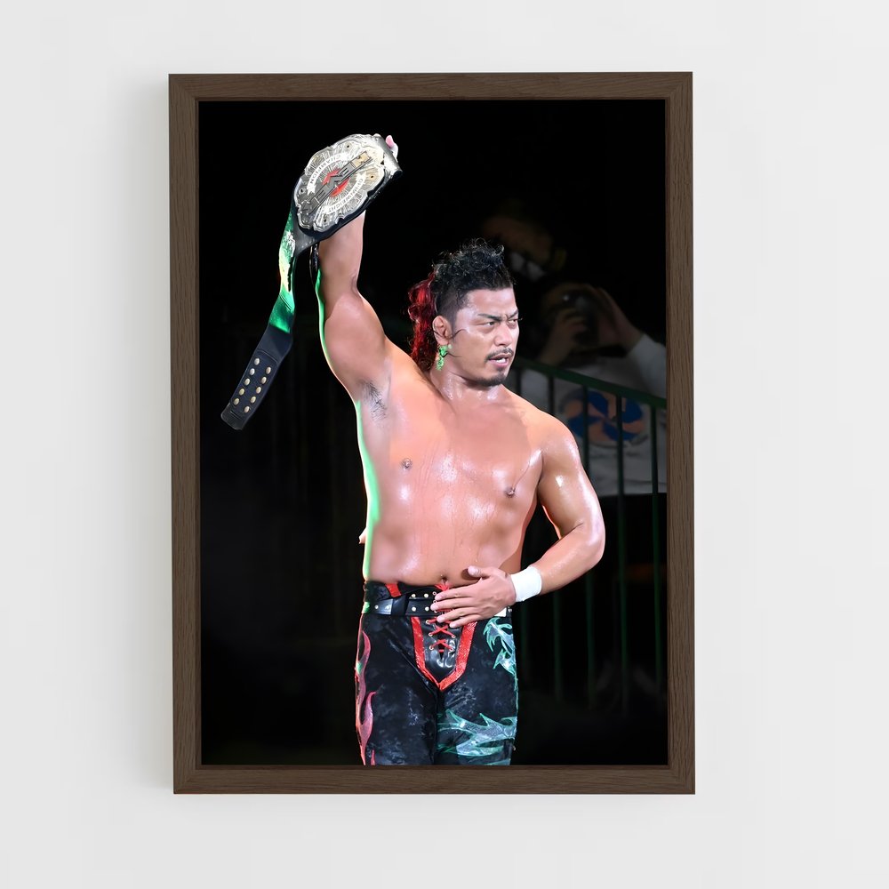 ap-shingo takagi-8 cadre Bois foncé