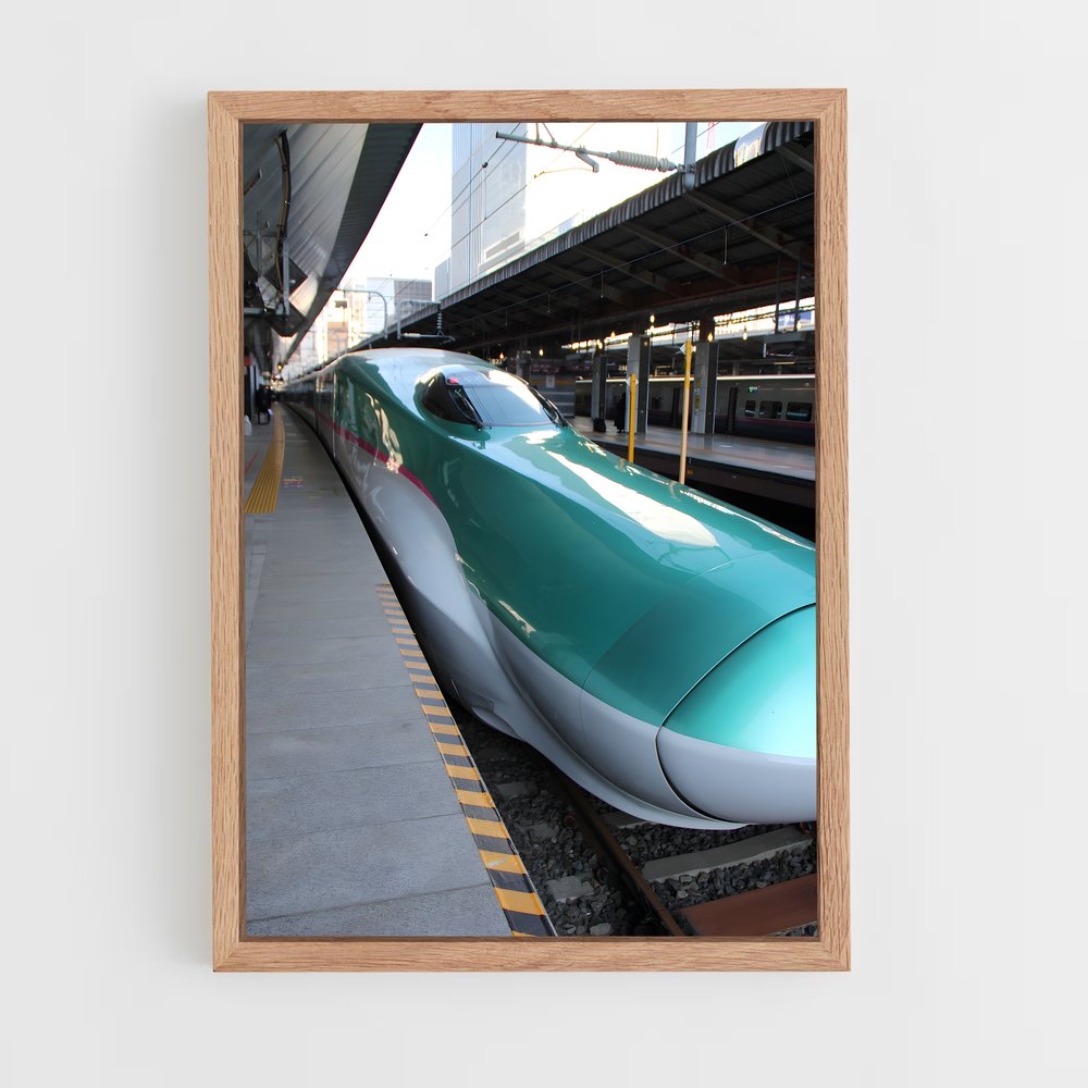 ap-shinkansen e5 hayabusa-3 cadre Bois clair