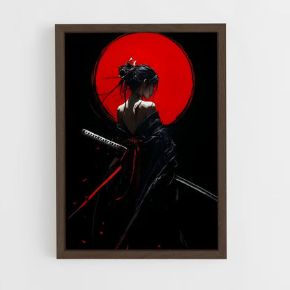 ap-shinobi-10 cadre Bois foncé