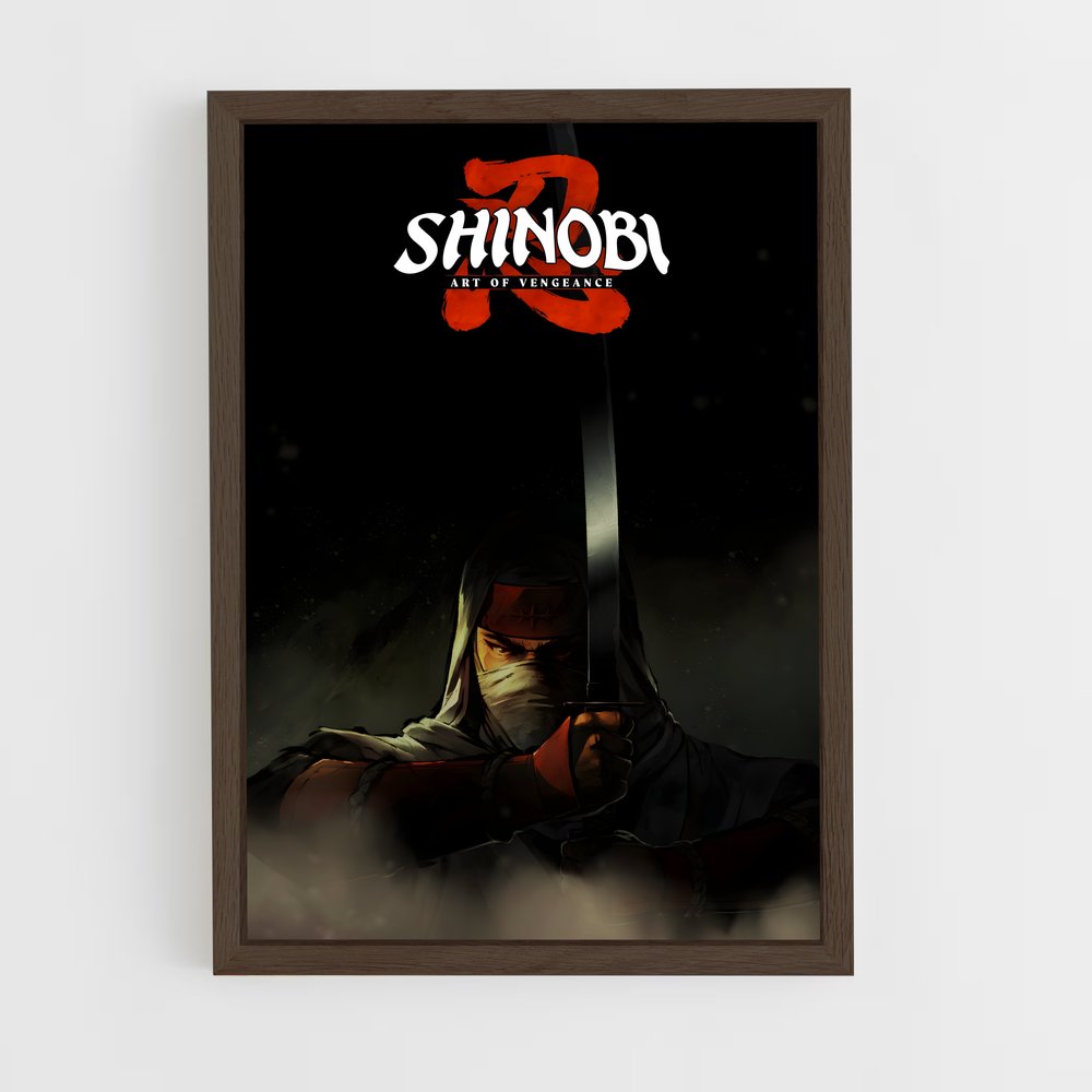ap-shinobi-5 cadre Bois foncé
