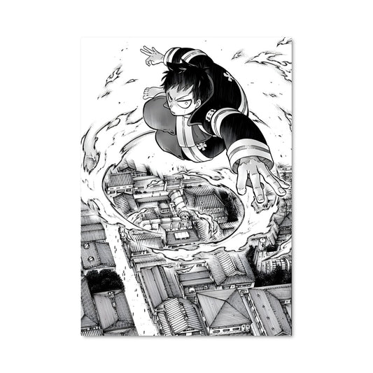 Poster Flame of the Hero