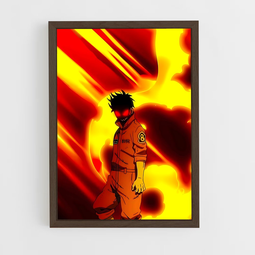ap-shinra kusakabe-7 cadre Bois foncé