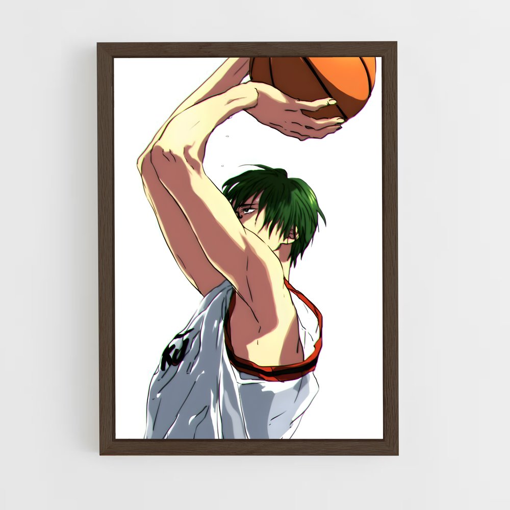 ap-shintaro midorima-1 cadre Bois foncé