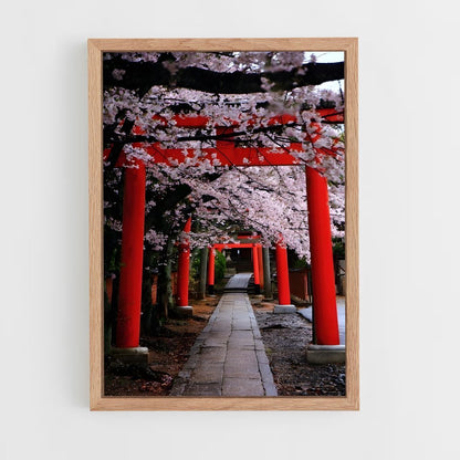 ap-shinto shrine-1 cadre Bois clair