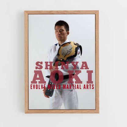 ap-shinya aoki-2 cadre Bois clair